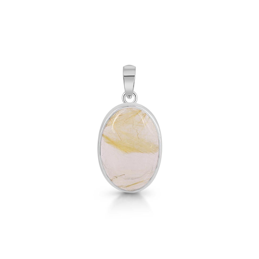 Golden Rutile Pendant-(GDR-P-18.)